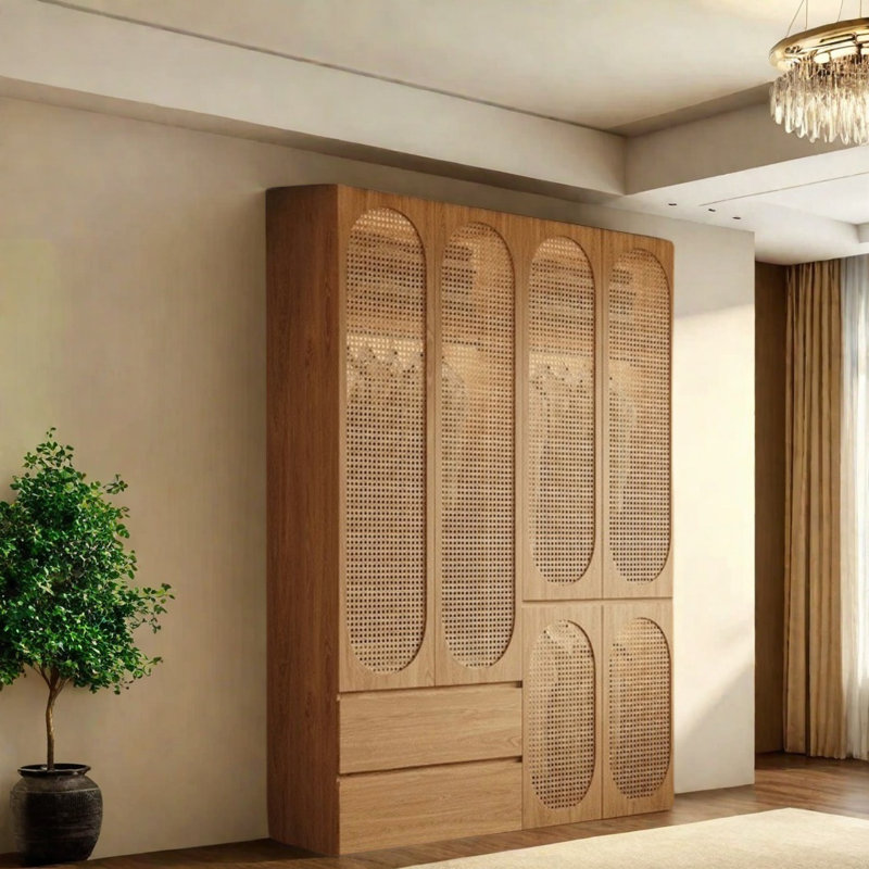 Garde-robe simple et classique, H 94,49 po x l 70,87 po x P 23,62 po