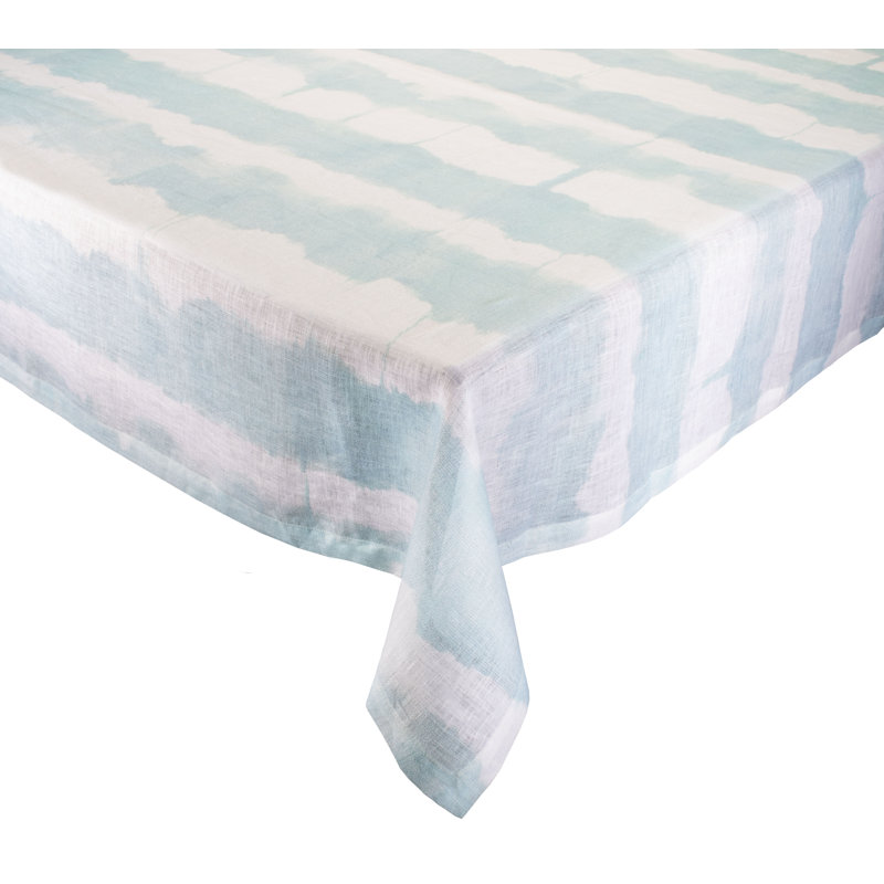 Watercolor Stripe Tablecloth