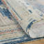 Sundance Mesa Canyon Ikat Blue Wool Hand Crafted Area Rug-1618309425