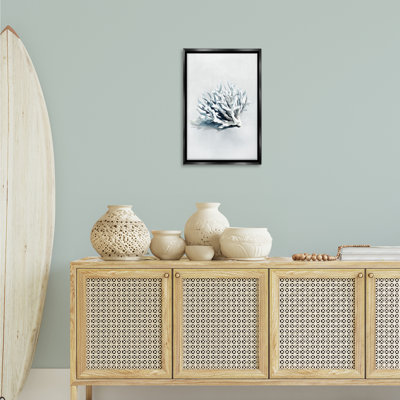 Cadre flottant Subtile Staghorn Coral, design par Ramona Murdock