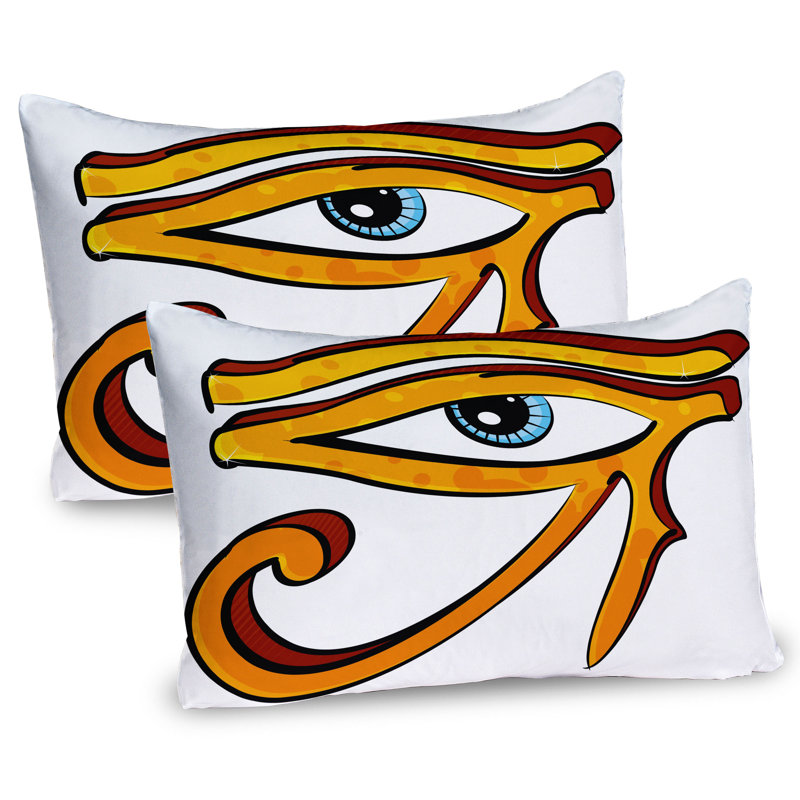 Ensemble de 2 taies décoratives pour les yeux Ambesonne, H 20 po x l 36 po