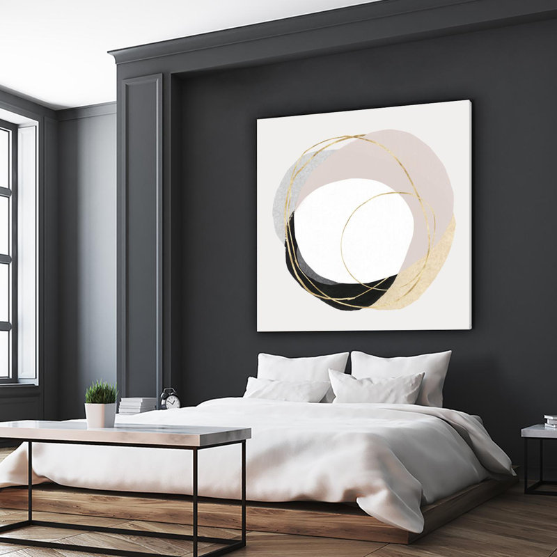 " Ring Of Gold II ", 72" H x 72" W x 1.5" D