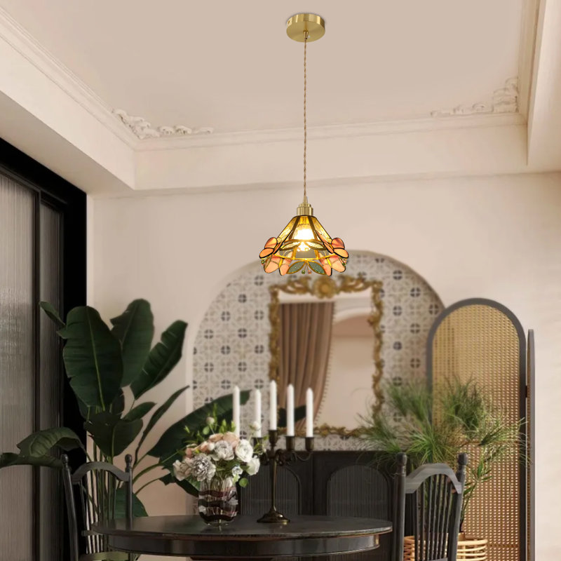 Luminaire suspendu moderne en verre élégant