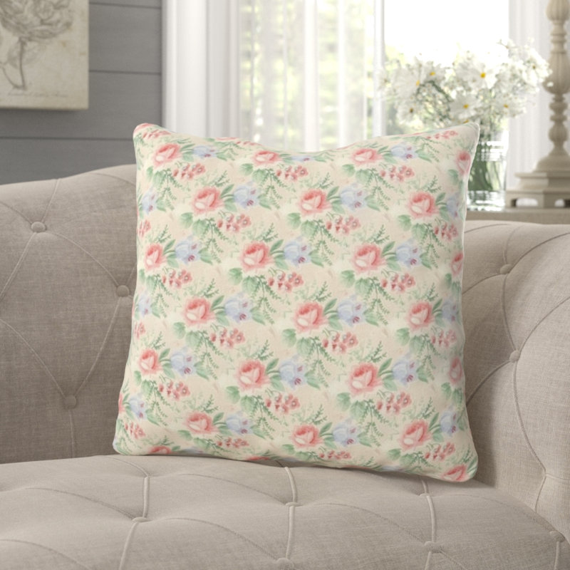 Coussin décoratif floral Grijalva, Intérieur