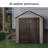 Rubbermaid Big Max Junior 3 ft. 5 in. x 7 ft. Storage Shed