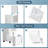 Antarctic Star 22 Pint Dehumidifiers With Drain Hose, 24H Timer, Portable Design With Handle For Bathroom And Bedroom
