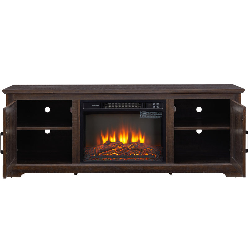Meuble télé décoratif avec tablette ajustable