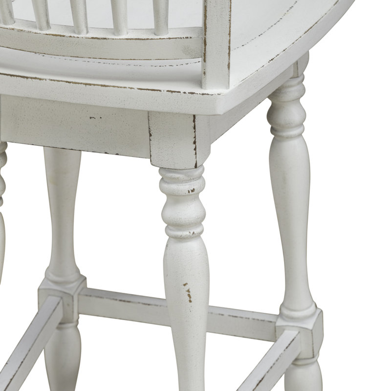 Colchester 30" Spindle Back Swivel Chair, Bar Stool (30" Seat Height)