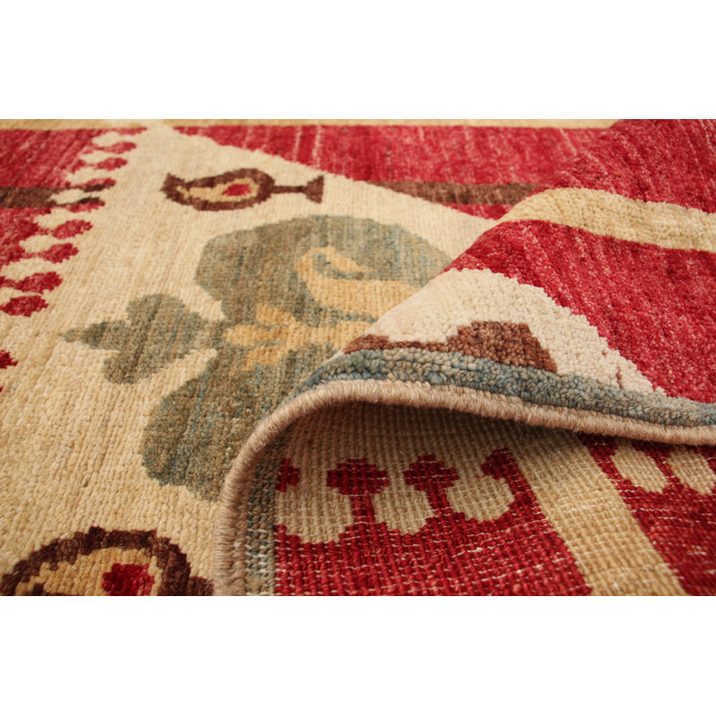 Andina One-of-a-Kind 8'2" X 9'10" New Age Wool Area Rug in