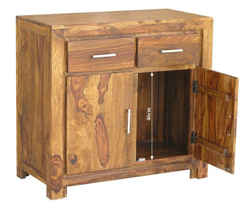 Metro Life 90cm Solid Wood Sideboard