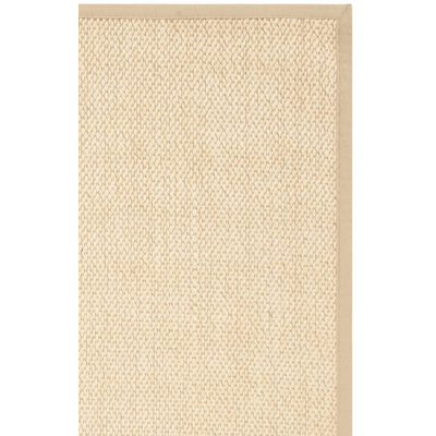 Chaisson Natural Fiber Sisal Pile Solid Color Rug