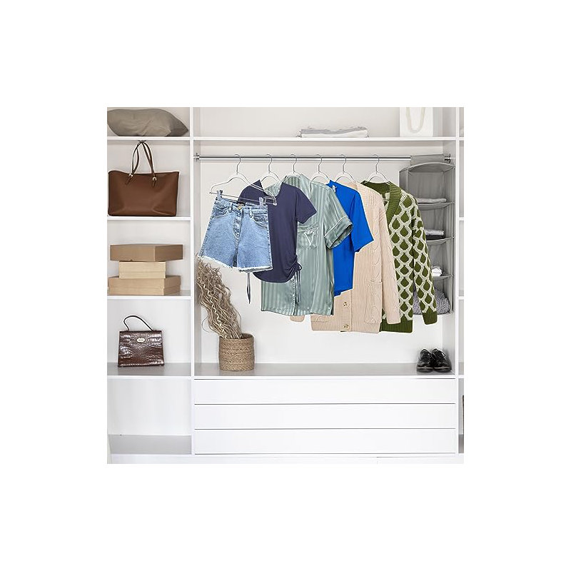 Plastic Hangers With Clips