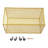 Metal Mesh Laundry Storage Cart, Laundry Basket With Wheels-1076272510