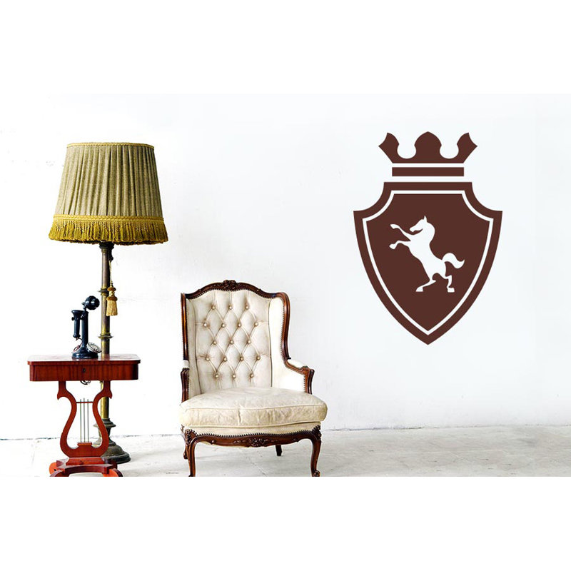Wall Decal, Brown, Large