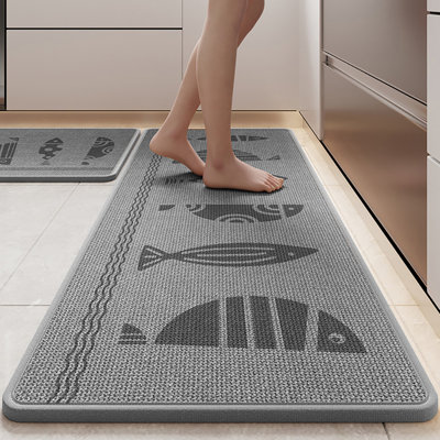 Non-Slip Thickened Kitchen Anti-Fatigue Mat (Set of 2)
