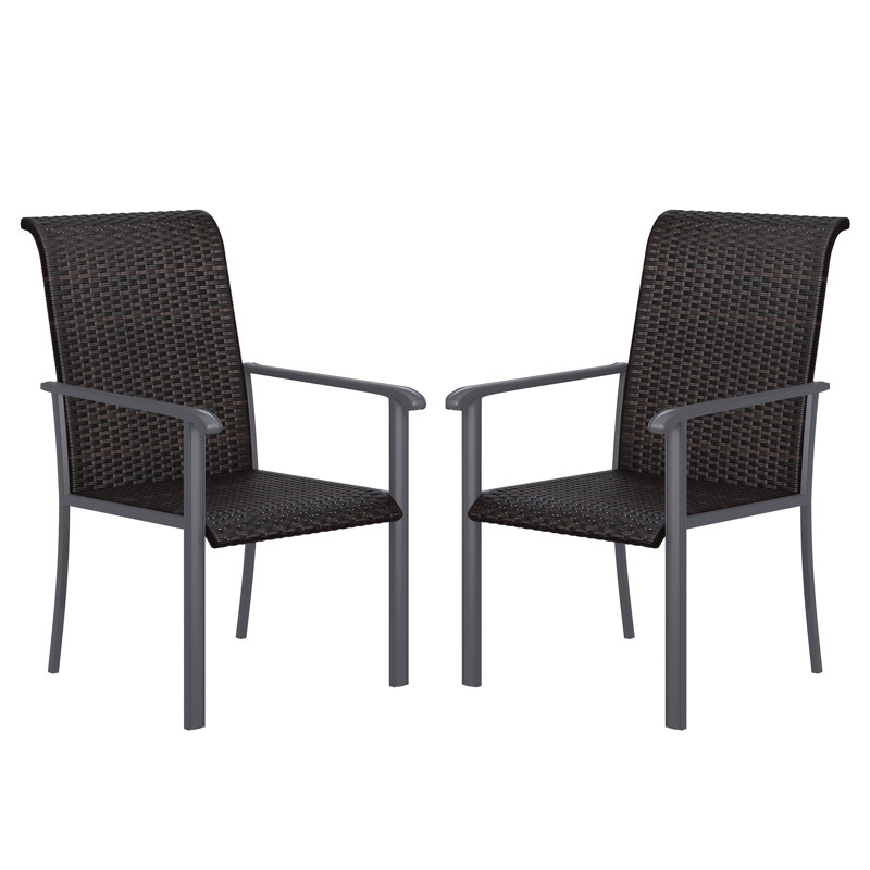 Fauteuil d'extérieur Naiyanna, Gris