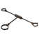 Waste and Overflow Mount Water Supply Line Support Rod