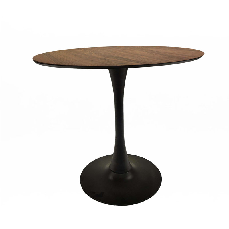 31.5" Round Dining Table, Walnut