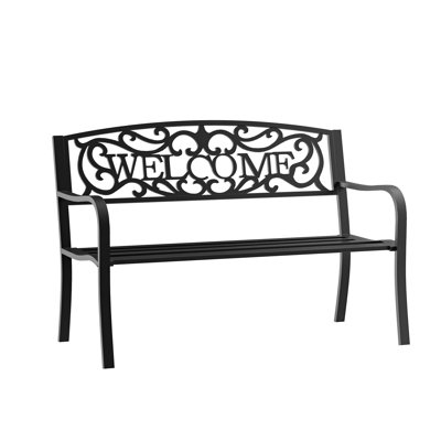 Metal Outdoor Bench