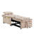 Avonmore Space Single Bed With Storage, Taupe, Modern Aesthetic Design 4 In 1 Multi Bed, Soft Fabric Upholstery-121365565