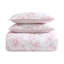 Ensemble d'édredon réversible en coton rose Laura Ashley Delphine-86644886