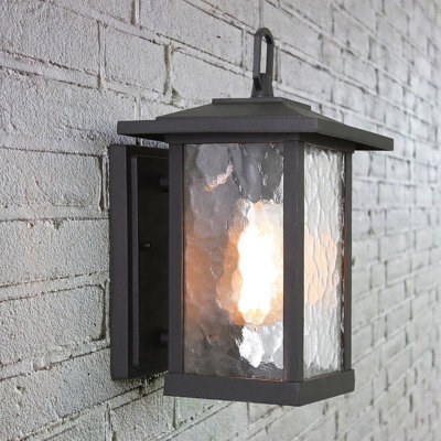 Jinaya Metal and Glass Wall Light