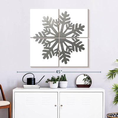 Lelend Silver Snowflakes I