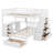 Jefforey Full Over Twin Bunk Bed with Desk, Drawers and Shelves-1279538941
