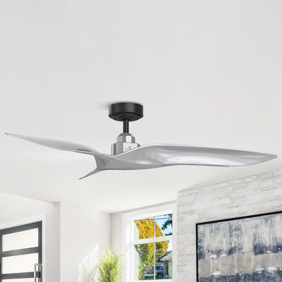 Ventilateur de plafond à hélice à 3 pales 52 po sans télécommande avec lumières Anesca