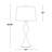 Kateryn 30" Metal Table Lamp Set with Linen Empire Shades-1240864597-1240864596