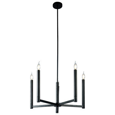 5 - Light Dimmable Empire Chandelier