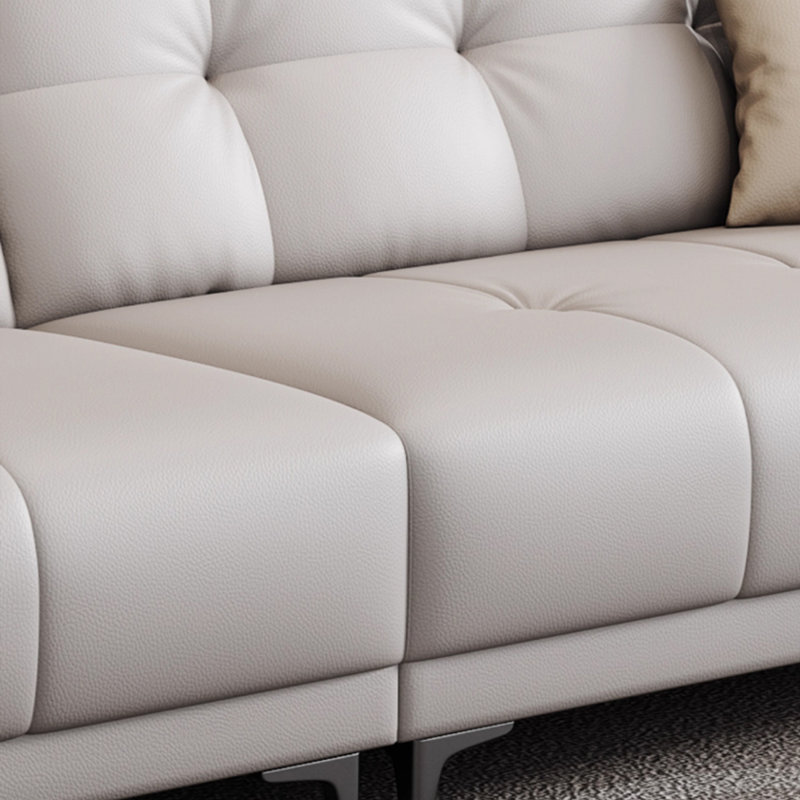 Canapé de luxe italien à lumière minimaliste, H 37,4 po x l 118,11 po x P 37,4 po, 4