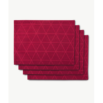 Polyester Solid Colour Rectangle Placemat
