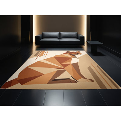 Tapis lavable à la machine Pavli Cougar Puma