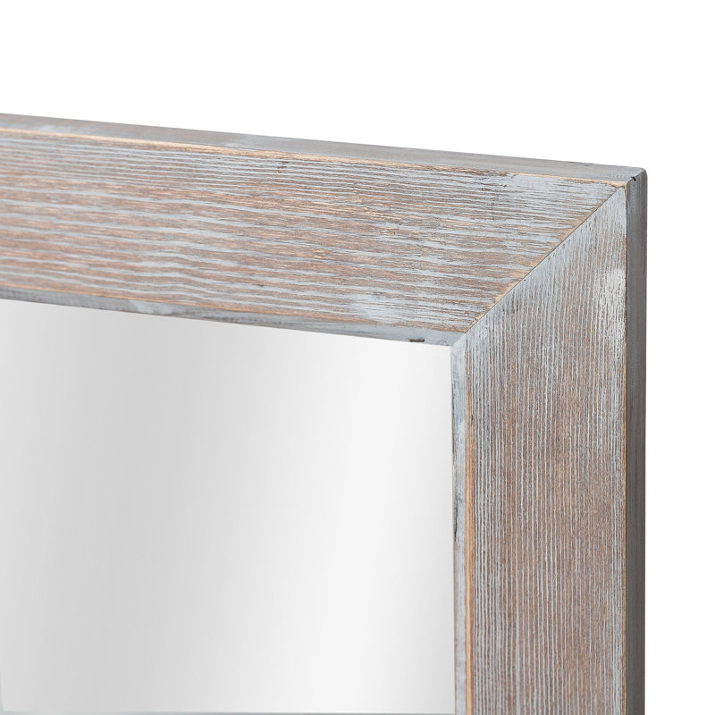 Miroir pleine grandeur Eldorado, Bois naturel