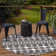 Charcoal Traliccio Indoor/Outdoor Trellis Rug