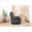 Fauteuil inclinable électrique de massage en cuir PU gris Living Living Relaxation