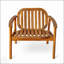Fauteuil club Meja avec coussin, ensemble de 2 pieds en bois d'acacia durable et en eucalyptus pour un confort et un style extérieurs
