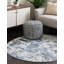 Tapis transitionnel Koru de couleur bleue-71264444