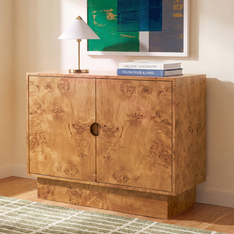 Morgana Tessly Burl Veneer Chest