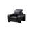 Barnier Faux Leather Club Chair with Ottoman-484915948
