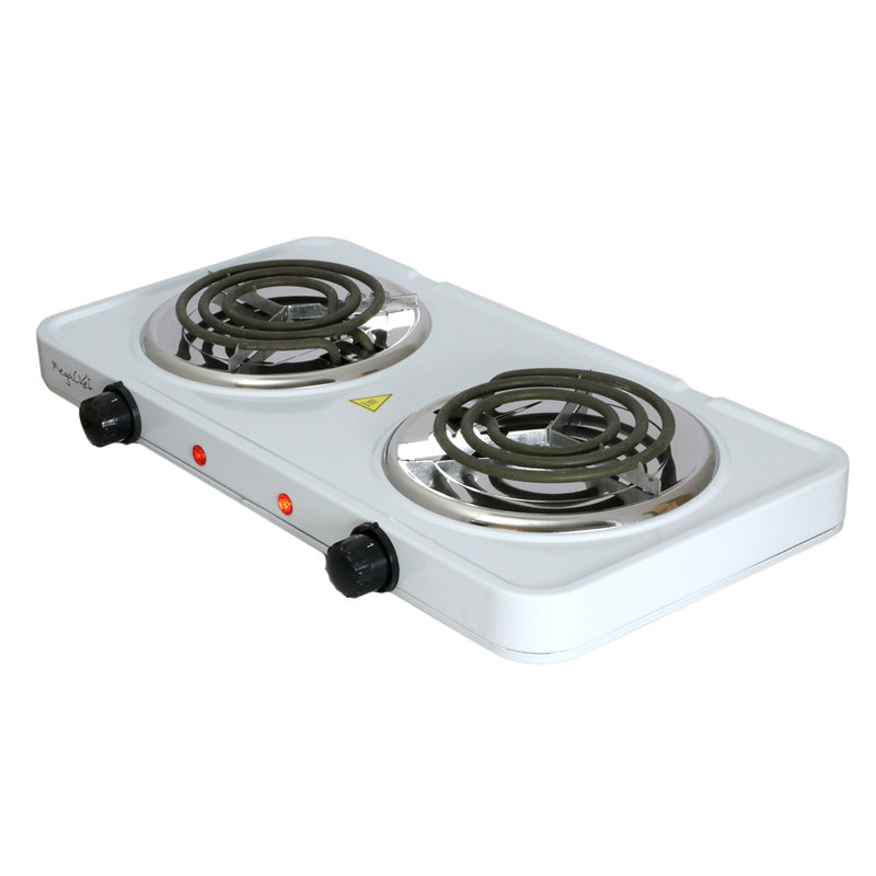 Double brûleur électrique méga chef, Blanc