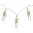 Aadarsh Indoor 8 - Bulb 49'' Battery Powered LED Novelty String Light