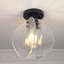Plafonnier semi-encastré contemporain en métal de style contemporain Fusion-116098721