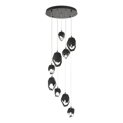 Luminaire suspendu géométrique à 9 lumières Chrysalis