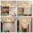 12in Round LED Lights Fixtures 5CCT 3000K-6500K Dimmable Flush Mount Ceiling Light Fixture-124965818-124965819