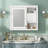 32'' Bathroom Wall Cabinet With Mirror