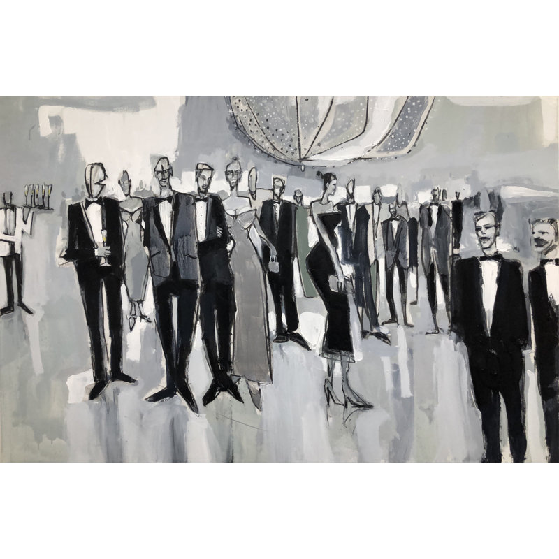Just Pretend Print by Carlos Davilla Rinaldi, 17.25" H x 21.25" W x 0.875" D