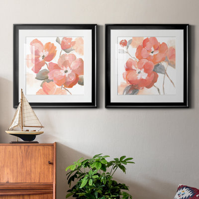 " Coral Fantasy I " 2 - Pieces Painting Print