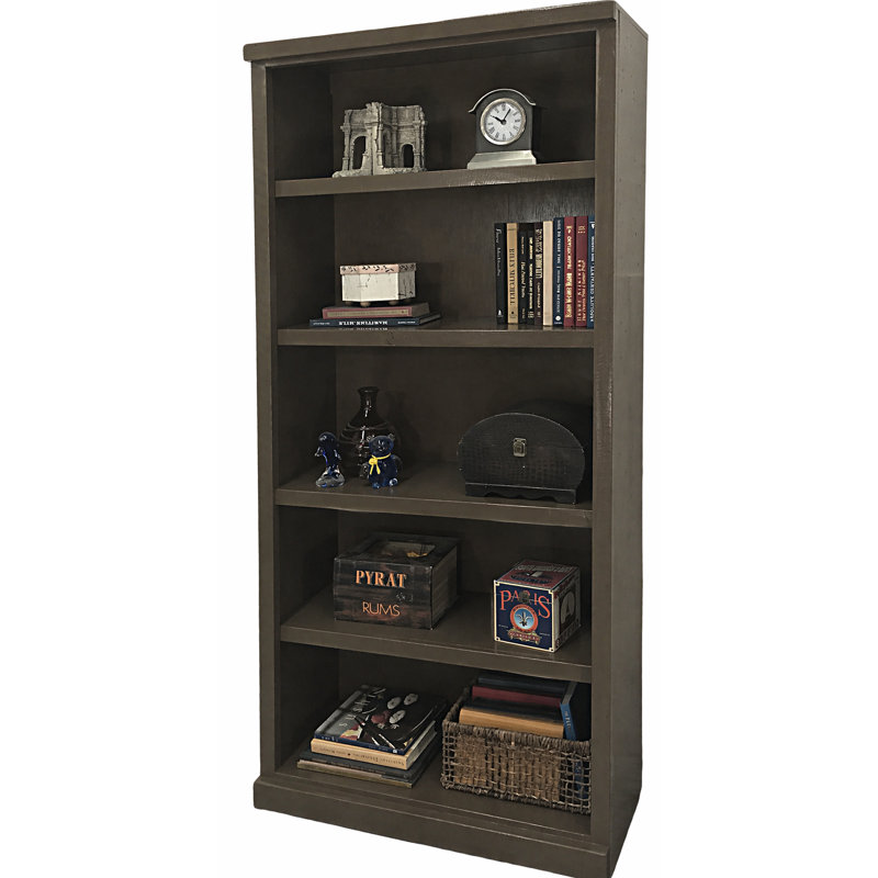 Irie Bookcase, Rustic Gray